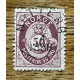 NORUEGA 1877 Yv. 30 ESTAMPILLA USADA 12 EUROS
